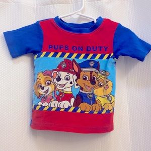 Toddler boys paw patrol shirt